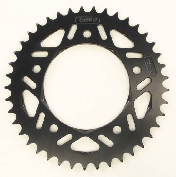 VORTEX - REAR F5 SPROCKET ALUMINUM 41T-525 BLK HC YAM - Image 1