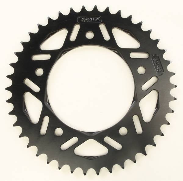 VORTEX - REAR F5 SPROCKET ALUMINUM 42T-525 BLK HC YAM - Image 1