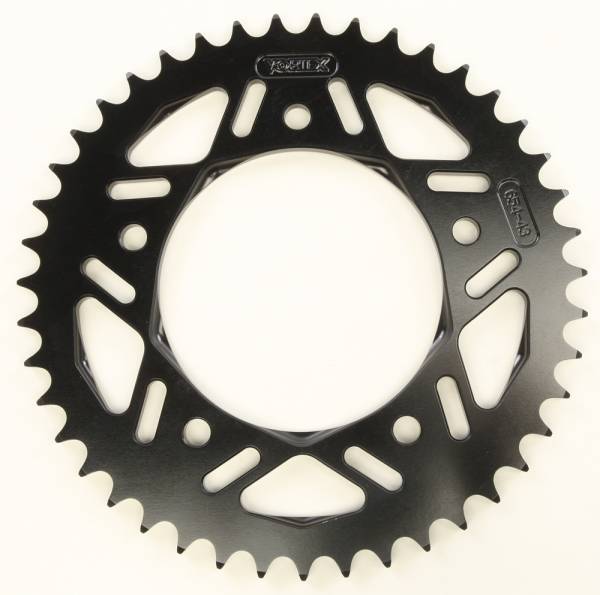 VORTEX - REAR F5 SPROCKET ALUMINUM 43T-525 BLK HC YAM - Image 1