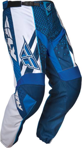 FLY RACING - F-16 RACE PANT BLUE/WHITE SZ 3 4 - Image 1