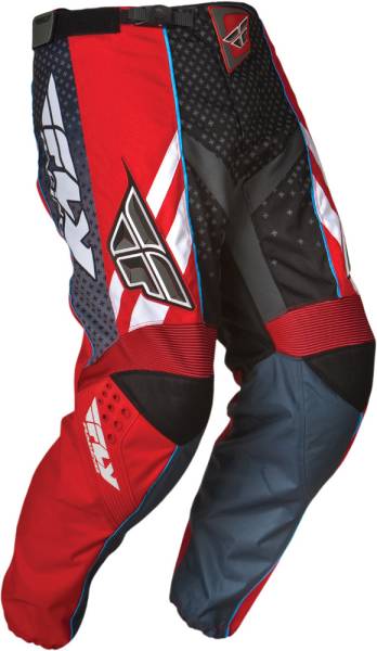 FLY RACING - F-16 RACE PANT RED/BLACK SZ 20 - Image 1