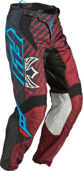 FLY RACING - KINETIC RS PANT BLACK/MAROON SZ 26 - Image 1