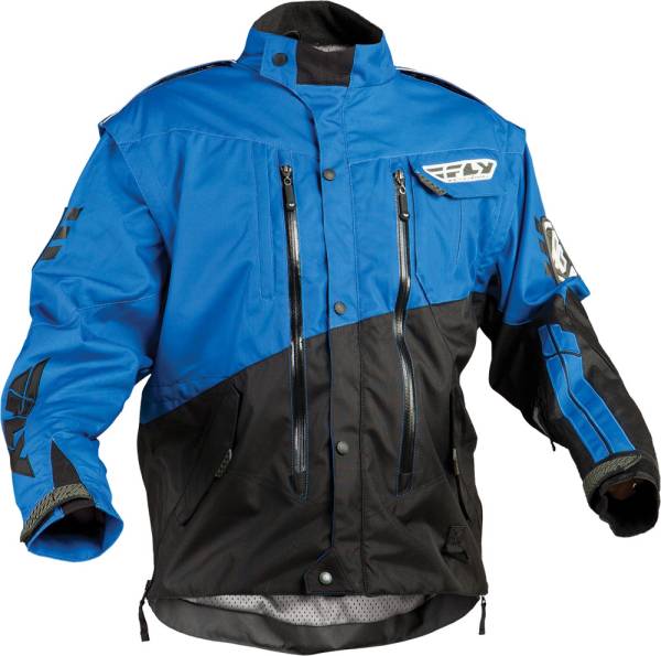 FLY RACING - PATROL JACKET BLUE/BLACK 2X - Image 1