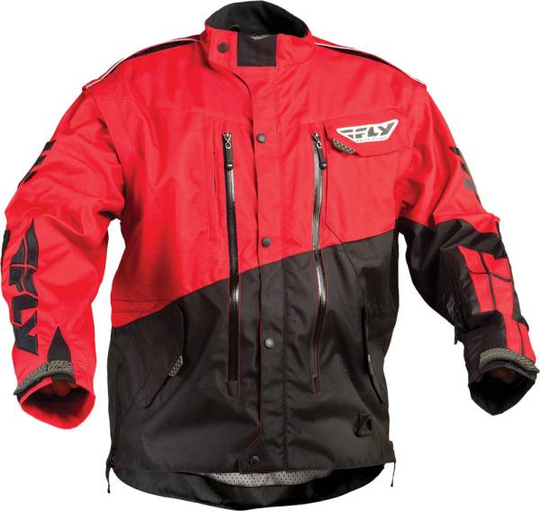 FLY RACING - PATROL JACKET RED/BLACK 2X - Image 1