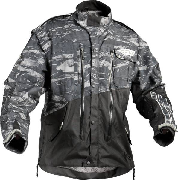 FLY RACING - PATROL JACKET CAMO/BLACK 3X - Image 1