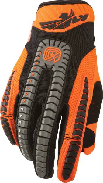 FLY RACING - EVOLUTION VERTIGO GLOVES ORANGE/BLACK SZ 12 - Image 1