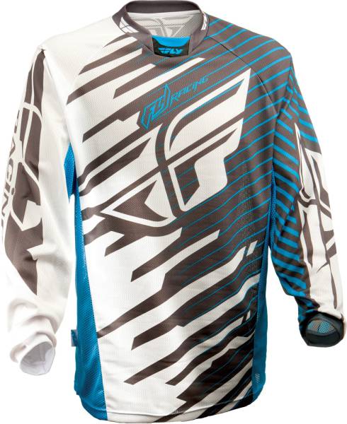 FLY RACING - KINETIC SHOCK MESH JERSEY BLUE/WHITE X - Image 1