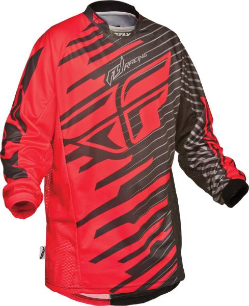 FLY RACING - KINETIC SHOCK JERSEY RED/BLACK L - Image 1