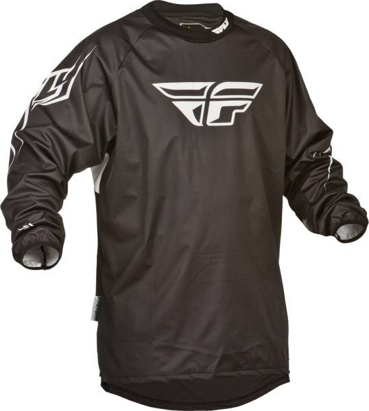 FLY RACING - WINDPROOF TECHNICAL JERSEY BLACK 2X - Image 1