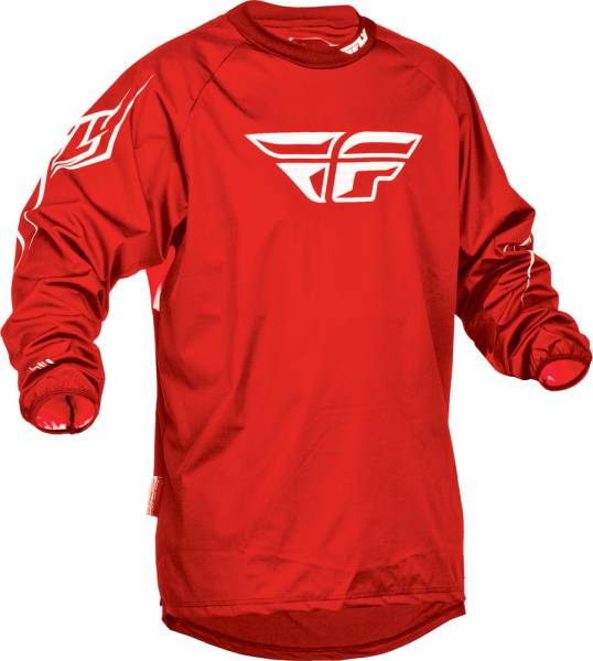 FLY RACING - WINDPROOF TECHNICAL JERSEY RED 2X - Image 1