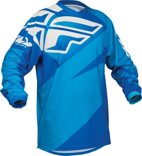 FLY RACING - F-16 JERSEY BLUE/LIGHT BLUE 2X - Image 1