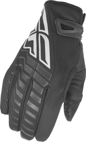 FLY RACING - TITLE GLOVES BLACK SZ 6 - Image 1