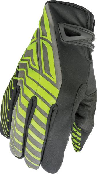 FLY RACING - TITLE GLOVES HI-VIS SZ 7 - Image 1