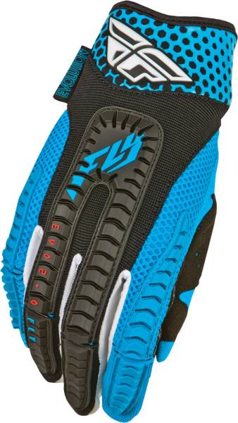 FLY RACING - EVOLUTION GLOVES BLUE SZ 6 - Image 1