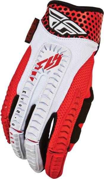 FLY RACING - EVOLUTION GLOVES RED SZ 6 - Image 1