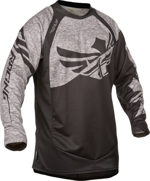 FLY RACING - EVOLUTION 2.0 CLEAN JERSEY BLACK/GREY 2X - Image 1