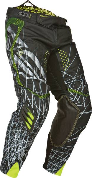 FLY RACING - EVOLUTION 2.0 SPIKE PANT BLACK/HI-VIS SZ 26 - Image 1