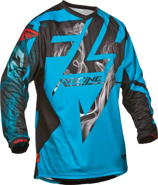 FLY RACING - LITE HYDROGEN JERSEY BLACK/BLUE 2X - Image 1