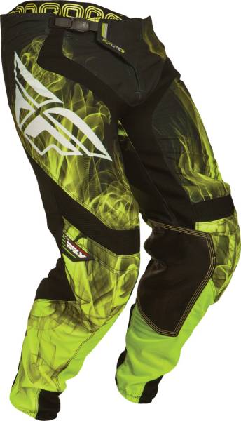 FLY RACING - LITE HYDROGEN PANT BLACK/HI-VIS SZ 28 - Image 1