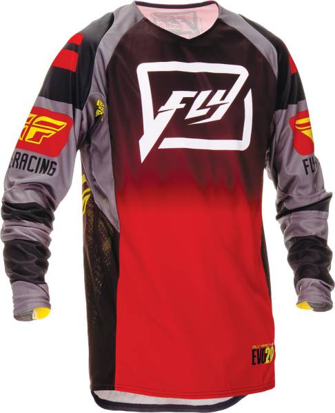 FLY RACING - EVOLUTION CODE 2.0 JERSEY BLACK/RED 2X - Image 1