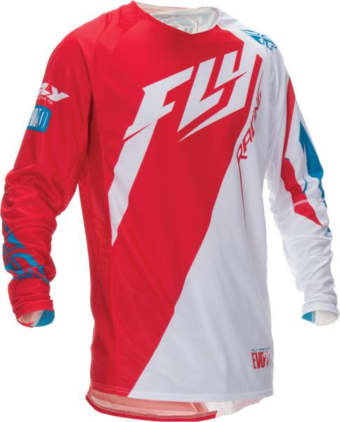 FLY RACING - EVOLUTION SWITCHBACK 2.0 JERSEY WHITE/RED/BLUE L - Image 1