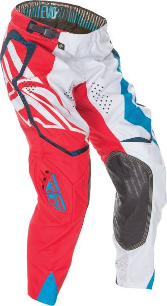 FLY RACING - EVOLUTION SWITCHBACK 2.0 PANT RED/WHITE/BLUE SZ 26 - Image 1