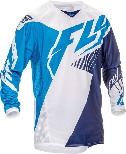 FLY RACING - KINETIC VECTOR JERSEY BLUE/WHITE/NAVY 2X - Image 1