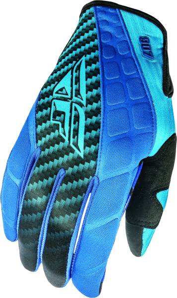 FLY RACING - 907 NEOPRENE GLOVES BLUE/BLACK SZ 6 - Image 1