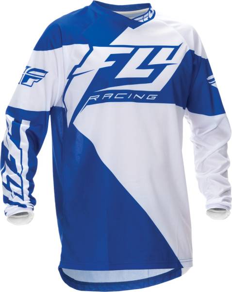 FLY RACING - F-16 JERSEY BLUE/WHITE 2X - Image 1