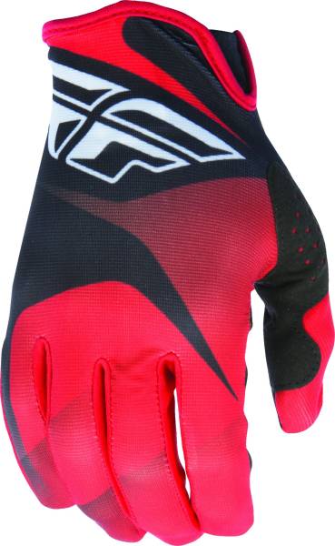 FLY RACING - LITE GLOVE RED/BLACK/WHITE SZ 4 YS - Image 1