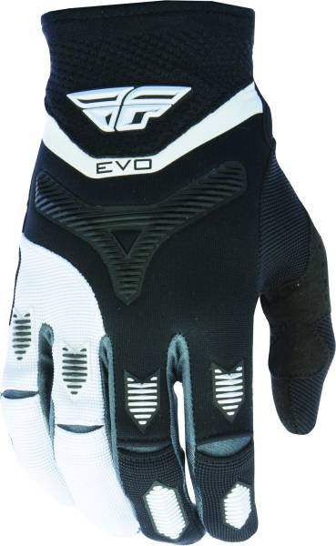 FLY RACING - EVO GLOVE BLACK/WHITE XS - Image 1