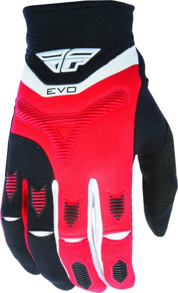 FLY RACING - EVO GLOVE RED/BLACK YL - Image 1