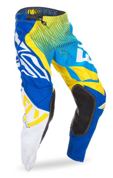 FLY RACING - EVOLUTION 2.0 PANT BLUE/YELLOW/WHITE SZ 26 - Image 1