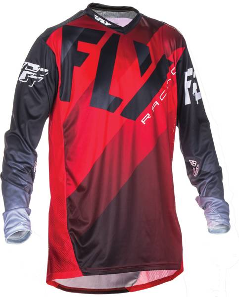 FLY RACING - LITE JERSEY RED/BLACK/WHITE 2X - Image 1