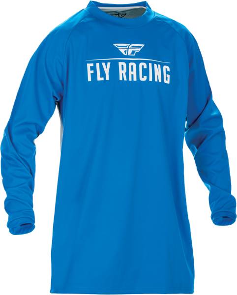 FLY RACING - WINDPROOF JERSEY BLUE/GREY 2X - Image 1