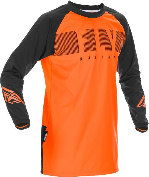 FLY RACING - WINDPROOF JERSEY ORANGE/BLACK 2X - Image 1