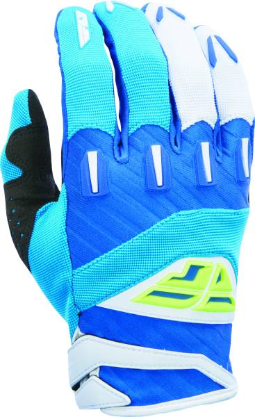 FLY RACING - YOUTH F-16 GLOVE BLUE/HI-VIS SZ 1 Y3XS - Image 1