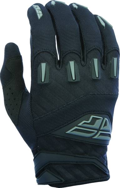 FLY RACING - F-16 GLOVE BLACK SZ 3 Y XS - Image 1