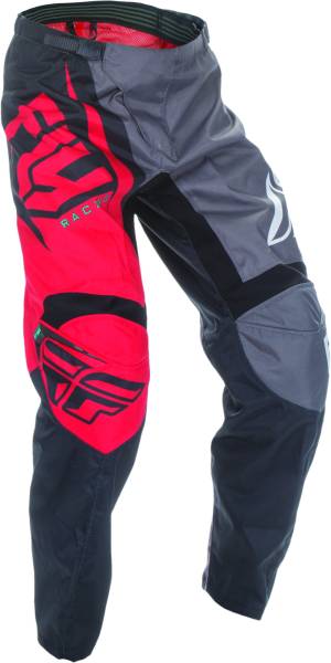 FLY RACING - F-16 PANT RED/BLACK/GREY SZ 18 - Image 1