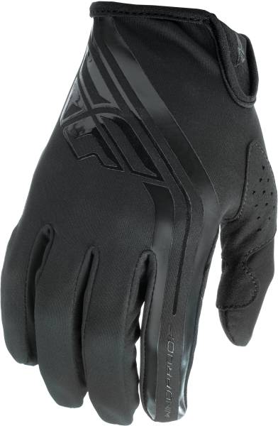 FLY RACING - YOUTH WINDPROOF GLOVES BLACK SZ 06 - Image 1