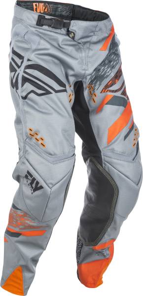 FLY RACING - EVOLUTION 2.0 PANTS GREY/ORANGE/BLACK SZ 26 - Image 1