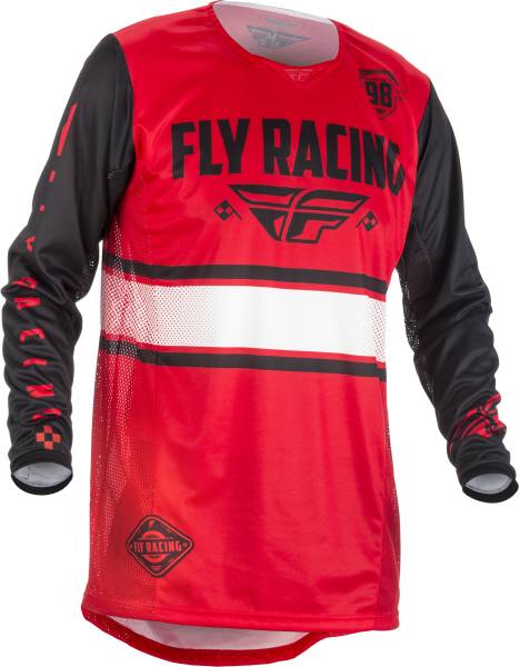 FLY RACING - KINETIC ERA JERSEY RED/BLACK 2X - Image 1