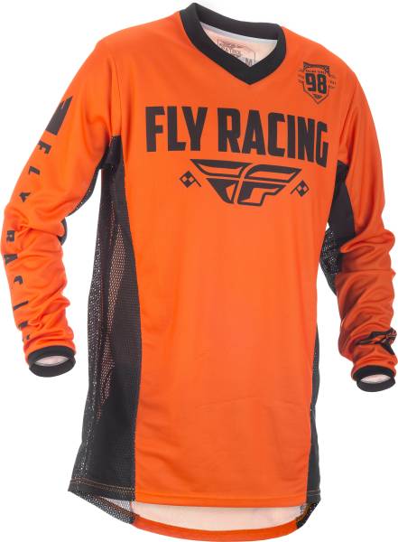 FLY RACING - PATROL JERSEY ORANGE/BLACK 2X - Image 1