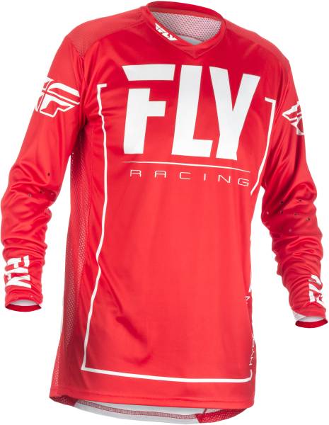 FLY RACING - LITE HYDROGEN JERSEY RED/GREY 2X - Image 1