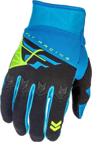 FLY RACING - F-16 GLOVES BLUE/BLACK SZ 1 - Image 1