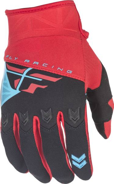 FLY RACING - F-16 GLOVES RED/BLACK SZ 1 - Image 1