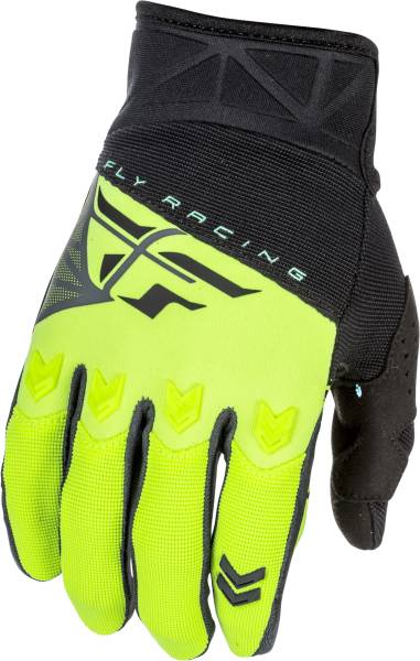 FLY RACING - F-16 GLOVES BLACK/HI-VIS SZ 1 - Image 1