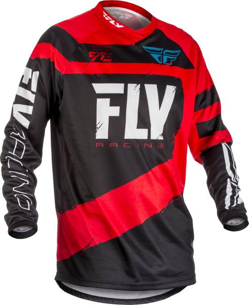 FLY RACING - F-16 JERSEY RED/BLACK 2X - Image 1