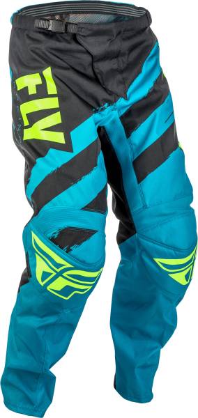 FLY RACING - F-16 PANTS BLUE/BLACK SZ 18 - Image 1