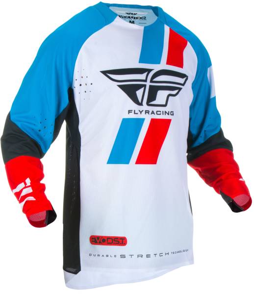 FLY RACING - EVOLUTION DST JERSEY RED/BLUE/BLACK 2X - Image 1